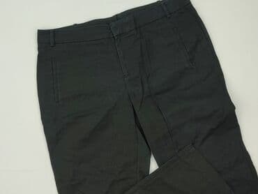 spodnie materiałowe z wysokim stanem: Spodnie materiałowe damskie, rozmiar S — 1