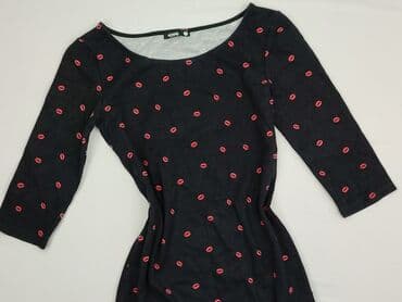 czarna sukienka z długim rękawem sinsay: Sinsay, Sukienka damska, rozmiar S — 1