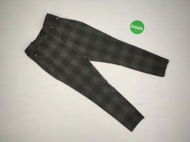 jeansy damskie podarte: Next, Material trousers for women, size S (EU 36) — 2