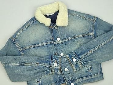 kurtka softshell hm: Dziecięca kurtka jeansowa, 12 lat, 146-152 cm, H&M, stan - Idealny — 1