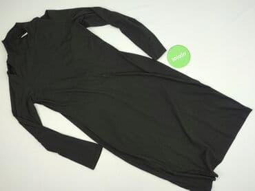 czarna sukienka dzianinowa z golfem: Sukienka damska, rozmiar M — 2