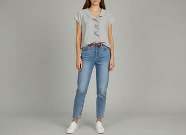 mohito bluzki z falbanami: Жіноча блуза, S на lalafo.pl — 6 mohito bluzki z falbanami: Жіноча блуза, S — 6