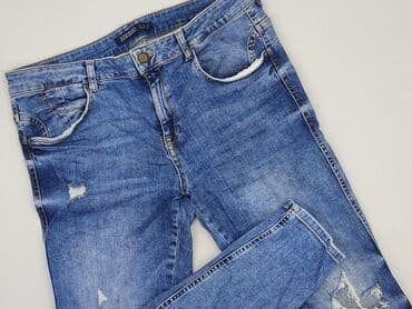 zara woskowane spodnie: Zara, Jeansy damskie, rozmiar 2XL — 1