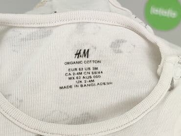 c a ubrania dla niemowląt: Body, H&M, 1-3 m, 
stan - Bardzo dobry — 4
