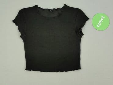 czarne t shirty basic: ONLY, Top damski, rozmiar XS — 3