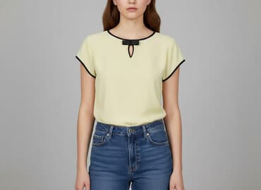 apricot bluzki: Bluzka damska, rozmiar S — 5