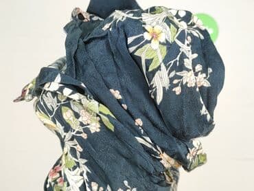 niebieska sukienka z długim rękawem: Women`s dress, size S — 6