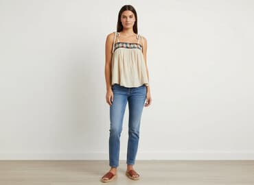 bluzki na ramiączkach plus size: Top damski, rozmiar One size — 1