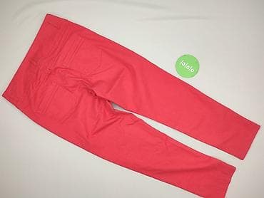 jeansy drill: Spodnie materiałowe damskie, rozmiar L — 3