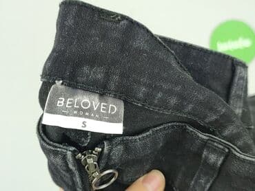 spódniczka dżinsowe z wysokim stanem: Beloved, Spódnica damska, rozmiar S — 4