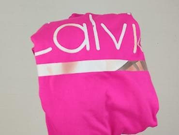 bluzki basic z dekoltem v: Calvin Klein, T-shirt damski, rozmiar S — 6