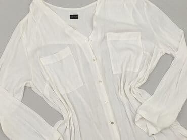 biala koszula azurowa: Bodyflirt, Koszula damska, rozmiar 5XL — 1