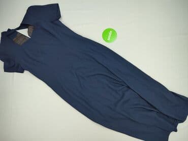 granatowa sukienka z białym kołnierzykiem: Sukienka damska, rozmiar S — 3