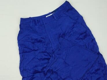 spodnie z szerokimi nogawkami zara: Zara, Spodnie materiałowe damskie, rozmiar L — 1