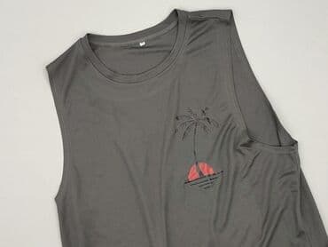 stradivarius koszula biala: Podkoszulka dla mężczyzn, M — 1