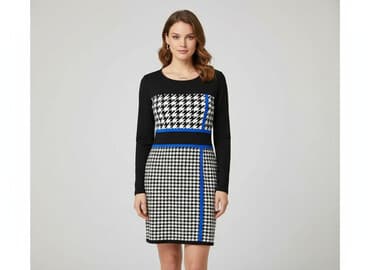 tweedowe sukienki: Bodyflirt, Sukienka damska, rozmiar L — 7