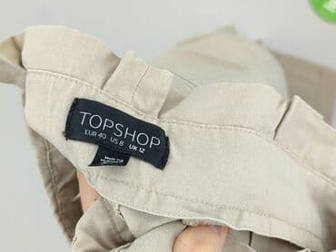 buty podwyższające zimowe: Topshop, Spodnie materiałowe damskie, rozmiar L — 5
