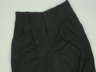 marynarka w kratę damska h m: H&M, Spodnie materiałowe damskie, M — 1