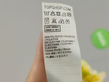 bluzka żółta w czarne paski: Topshop, Bluzka damska, rozmiar M — 5