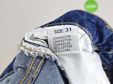 jeans spodnie: Jeansy damskie, rozmiar L — 5