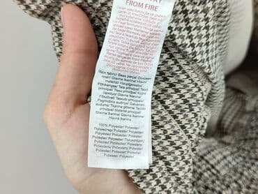 legginsy damskie plus size: Beloved, Material trousers for women, size L (EU 40) — 5