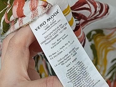 bloomersy h: Vero Moda, Spodnie materiałowe damskie, rozmiar L — 6
