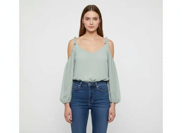 hm bluzki z krótkim rękawem: H&M Divided, Bluzka damska, rozmiar M — 6
