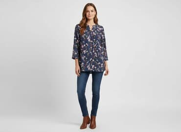 bluzki tommy hilfiger: Tom Rose, Bluzka damska, rozmiar M — 7