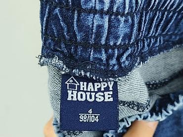 elastan t shirt: Spodnie jeansowe, 3-4 lat, 104, stan - Bardzo dobry — 4