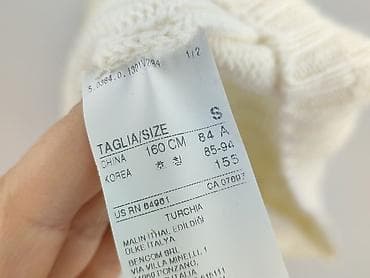 biale futro: United Colors of Benetton, Kamizelka damska, rozmiar S — 5