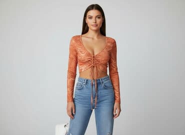 shein bluzy: Shein, Top damski, rozmiar S — 7