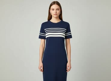 sukienki dżinsowe midi: Sukienka damska, rozmiar XS — 7