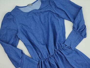 sukienki dżinsowe damskie duże rozmiary: Sukienka damska, rozmiar S — 1