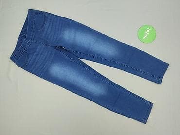 czapka ysl: Spodnie jeansowe, Y.F.K., 10 lat, 134/140, stan - Idealny — 2