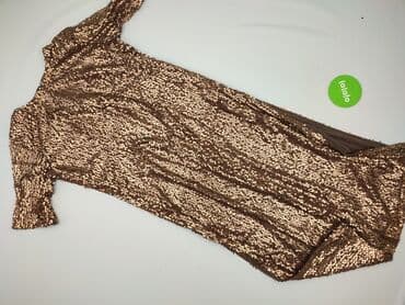 jeansy cekiny: Sukienka damska, rozmiar S — 3