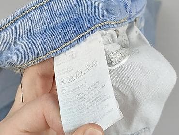 grey jeans: H&M, Jeansy damskie, rozmiar S — 6