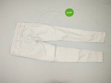 bytom biala koszula: PULL&BEAR, Material trousers for women, size M (EU 38) — 3