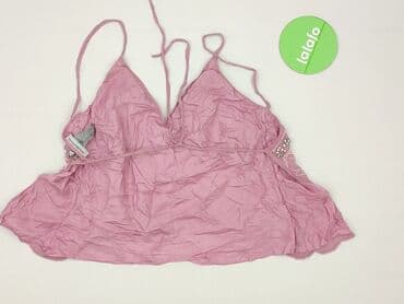 bluzki złotą nitką: Warehouse, Top damski, rozmiar S — 3