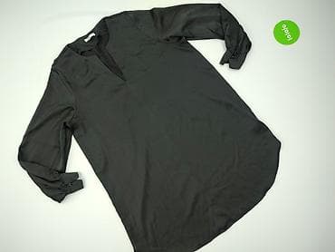 czarna bluza hm: H&M, Tunika damska, rozmiar S — 2