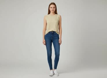 bluzki basic długi rękaw: Top damski, rozmiar S — 6