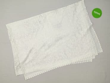 Home Decor: Biały koc z dzianiny o prostokątnym kształcie, idealny do użytku w — 2