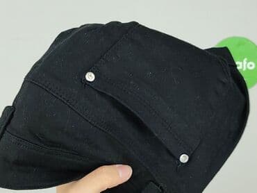 krótkie spodenki z wysokim stanem czarne: Szorty damskie, rozmiar S — 7