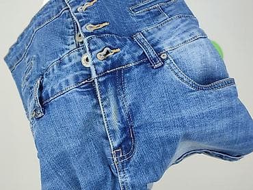 mule na platformie: Denim Collection, Szorty damskie, rozmiar M — 6