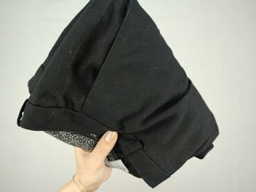 spodnie czarne materiałowe damskie: H&M, Spodnie materiałowe damskie, rozmiar M — 6
