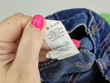 krótkie spodenki niemowlęce 74: Jeans, EarlyDays, 1.5-2 years, 92, condition - Very good — 5