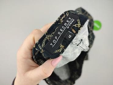 jorts dresowe: Top Secret, Spodnie materiałowe damskie, rozmiar L — 4