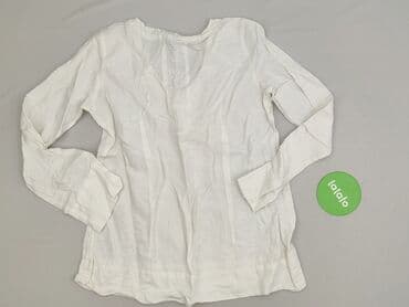 biala bluzka na dlugi rekaw: Bluzka damska, rozmiar S — 3