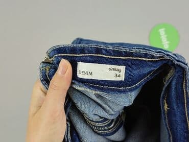 jeansowe spódniczka sinsay: Sinsay, Spódnica damska, rozmiar XS — 4