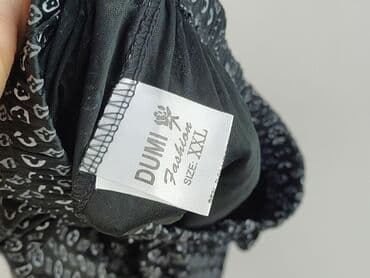 jeansy dla puszystych pań: Material trousers for women, size 2XL (EU 44) — 4