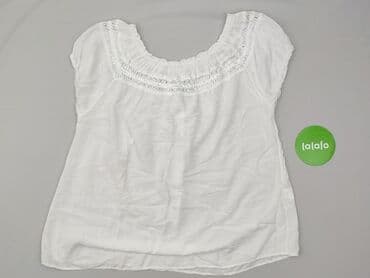 tanie bluzki z krótkim rękawem: Bluzka damska, rozmiar XL — 3